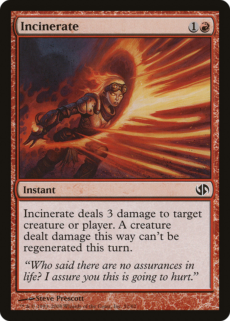 Incinerate (051) - Duel Decks: Jace vs. Chandra