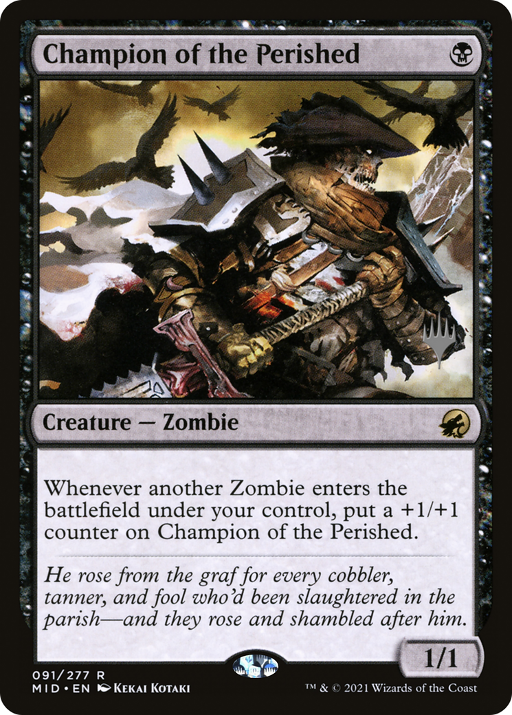 Champion of the Perished (91p) - Innistrad: Midnight Hunt Promos