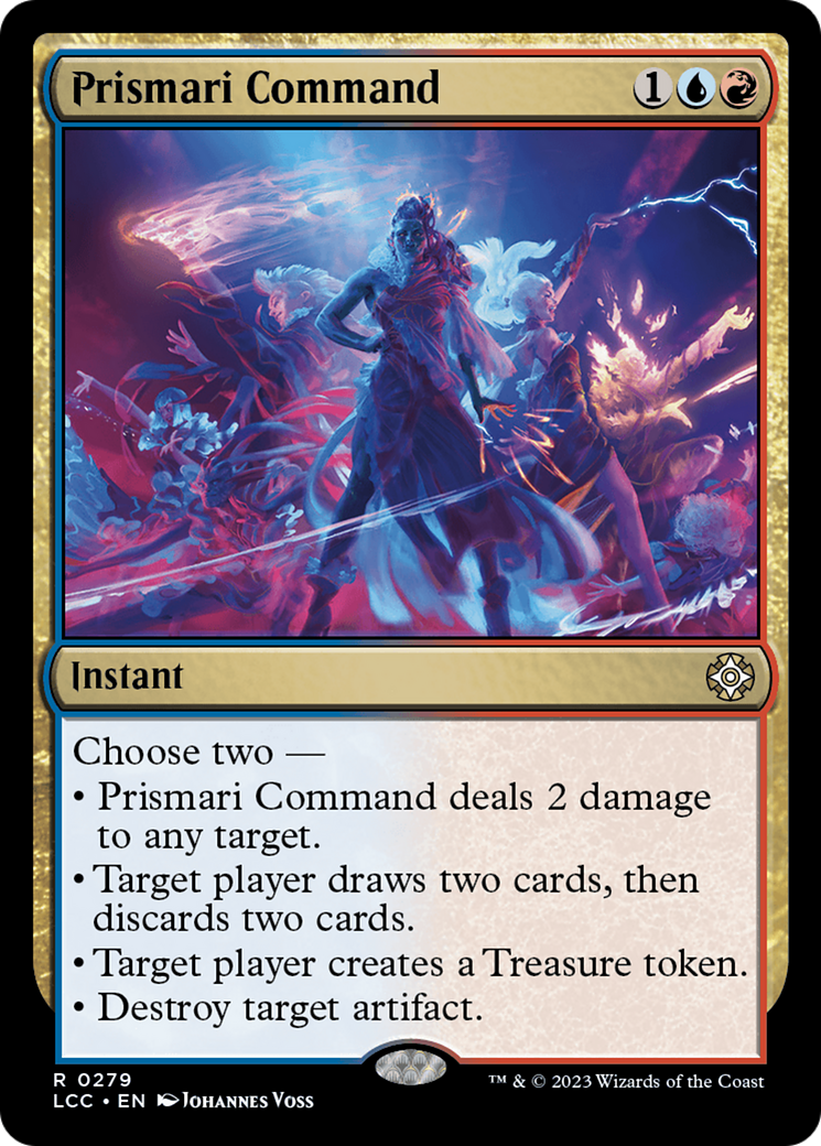 Prismari Command (279) - The Lost Caverns of Ixalan Commander