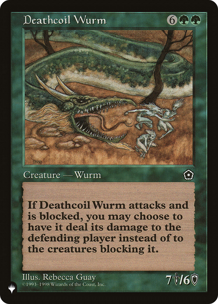 Deathcoil Wurm (Retro) (P02-125) - The List
