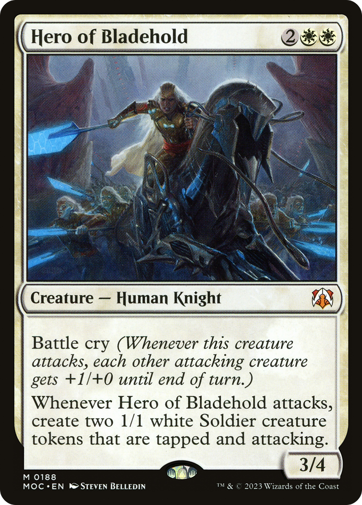 Hero of Bladehold (188) - March of the Machine Commander