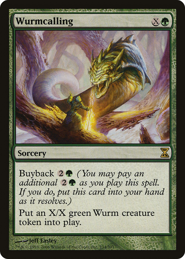 Wurmcalling (234) Foil - Time Spiral