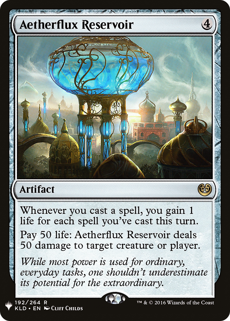 Aetherflux Reservoir (KLD-192) - The List