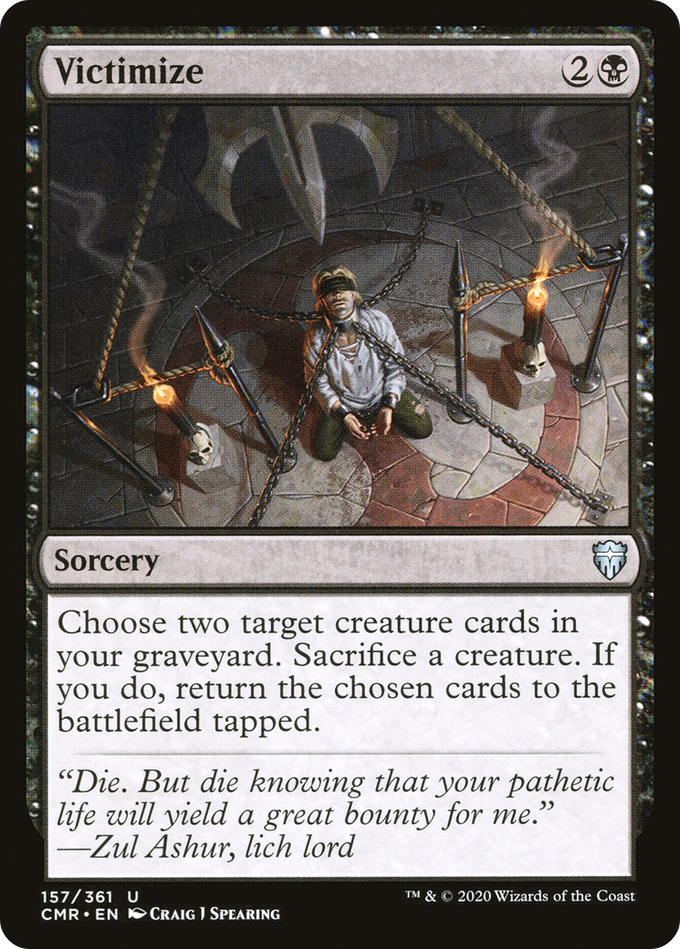 Victimize (157) Foil - Commander Legends