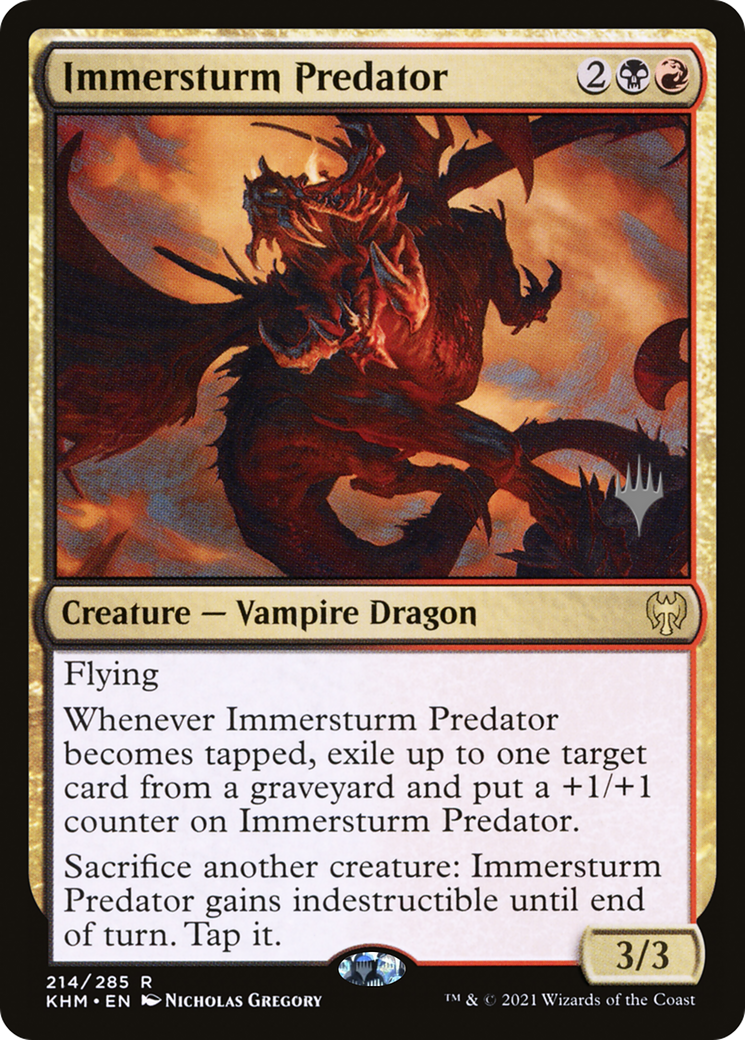 Immersturm Predator (214p) - Kaldheim Promos