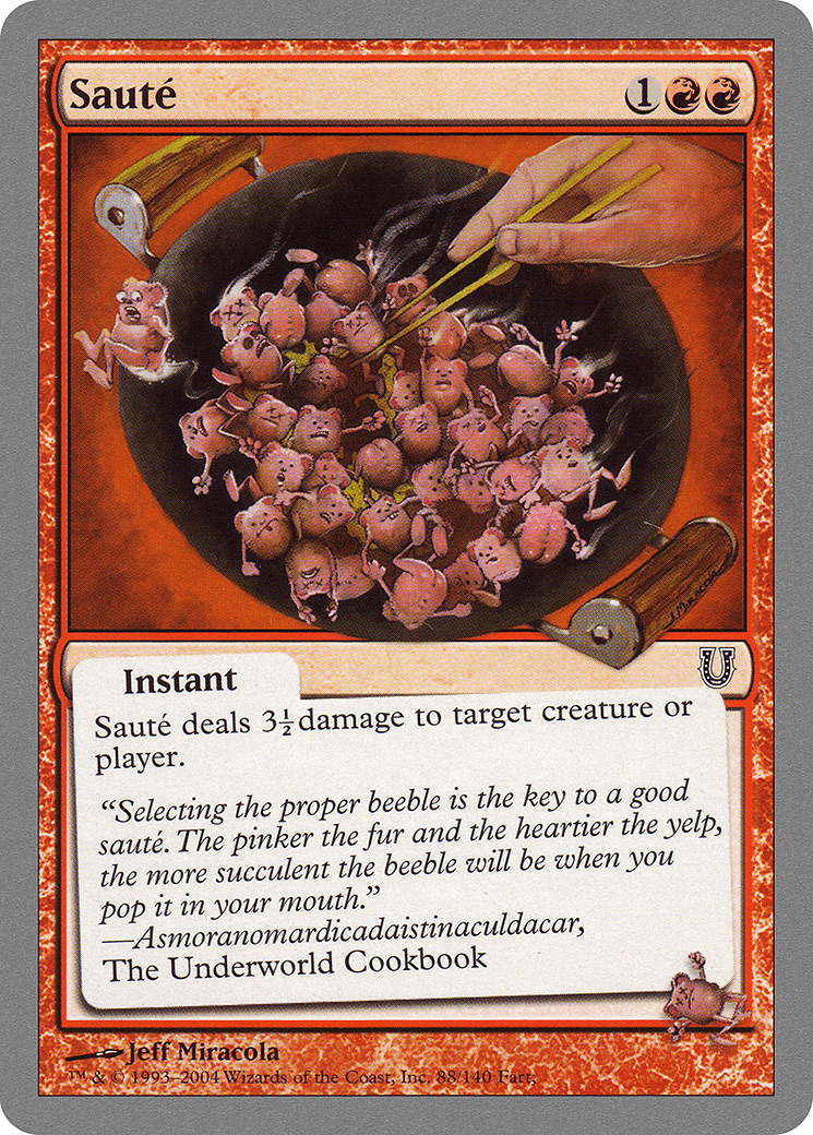 Saute (088) Foil - Unhinged