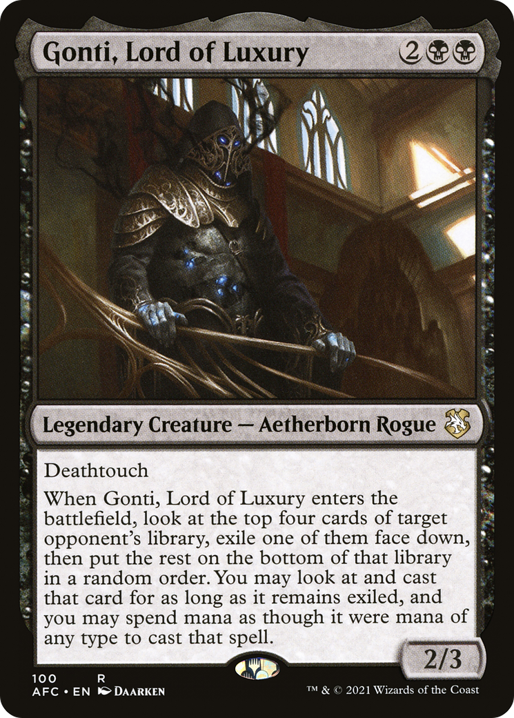 Gonti, Lord of Luxury (100) - Forgotten Realms Commander