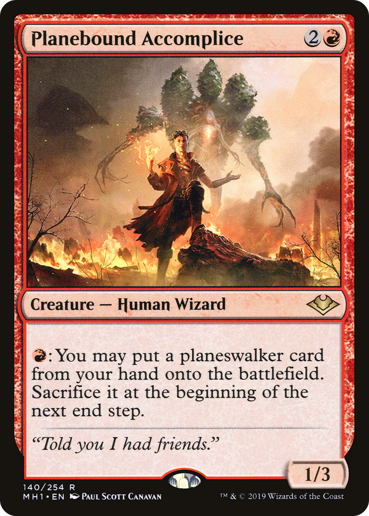 Planebound Accomplice (140) Foil - Modern Horizons