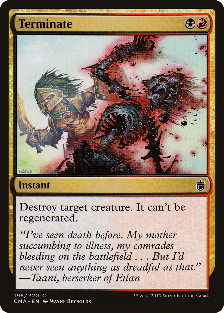 Terminate (195) - Commander Anthology