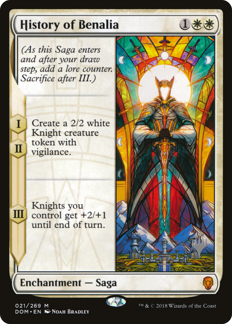 History of Benalia (21p) - Dominaria Promos