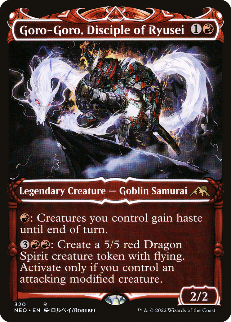 Goro-Goro, Disciple of Ryusei (Showcase) (320) - Kamigawa: Neon Dynasty