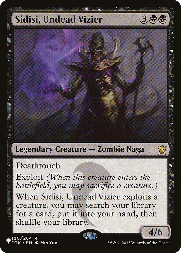 Sidisi, Undead Vizier (120/264) - The List