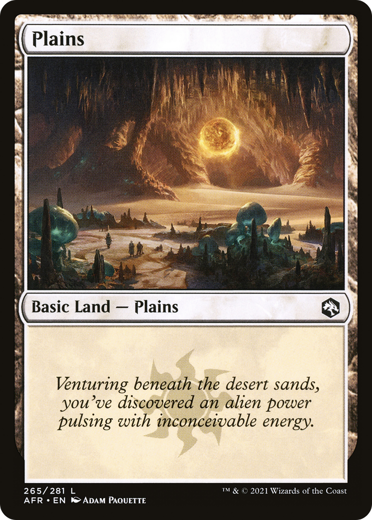 Plains (265) Foil - Adventures in the Forgotten Realms