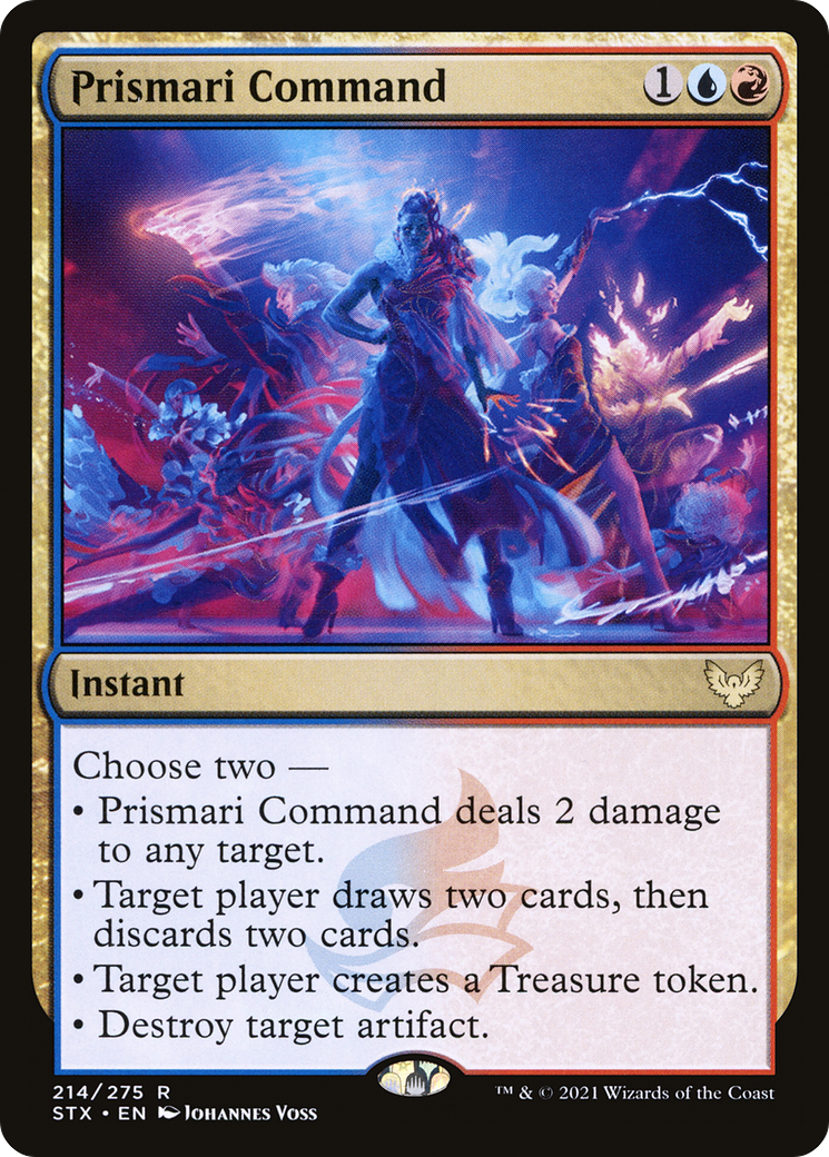 Prismari Command (214) Foil - Strixhaven: School of Mages