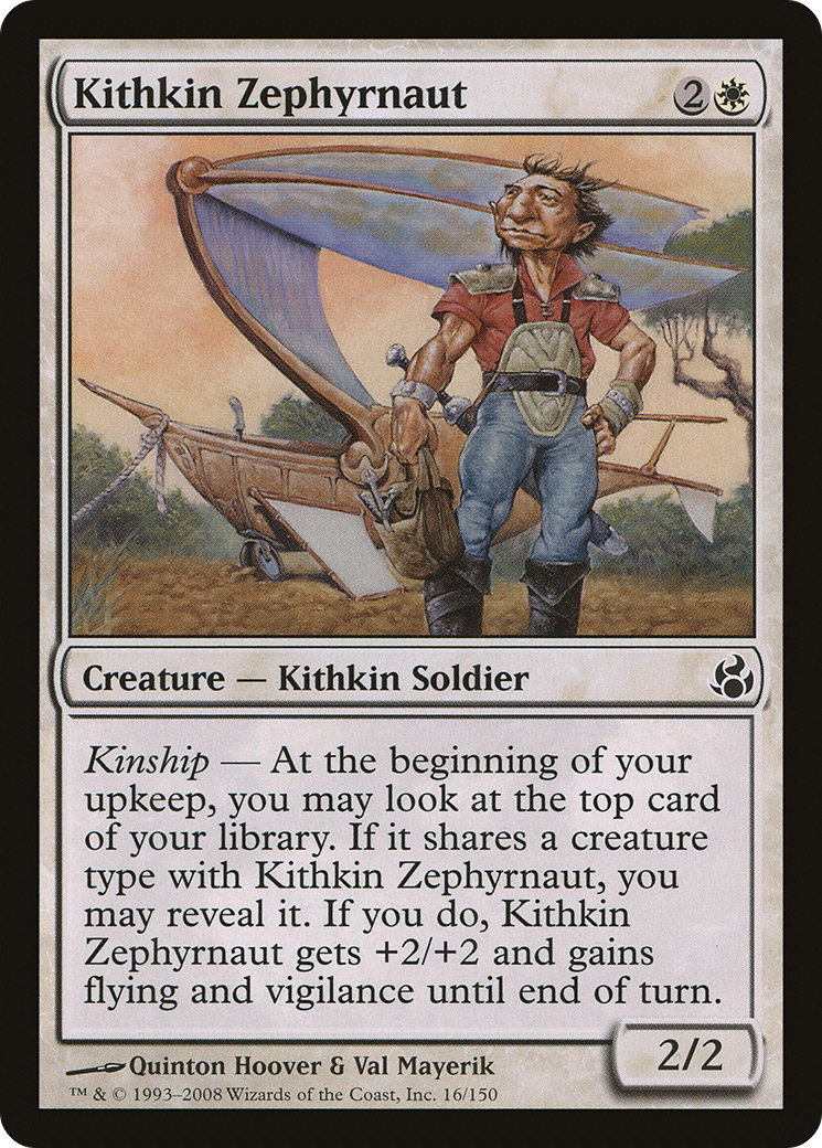Kithkin Zephyrnaut (016) Foil - Morningtide