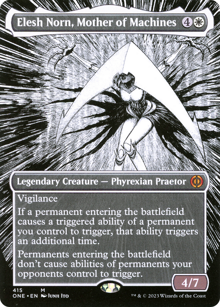 Elesh Norn, Mother of Machines (415) Foil - Phyrexia: All Will Be One