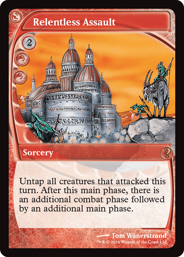 Relentless Assault (Future Sight) (132) - Mystery Booster 2