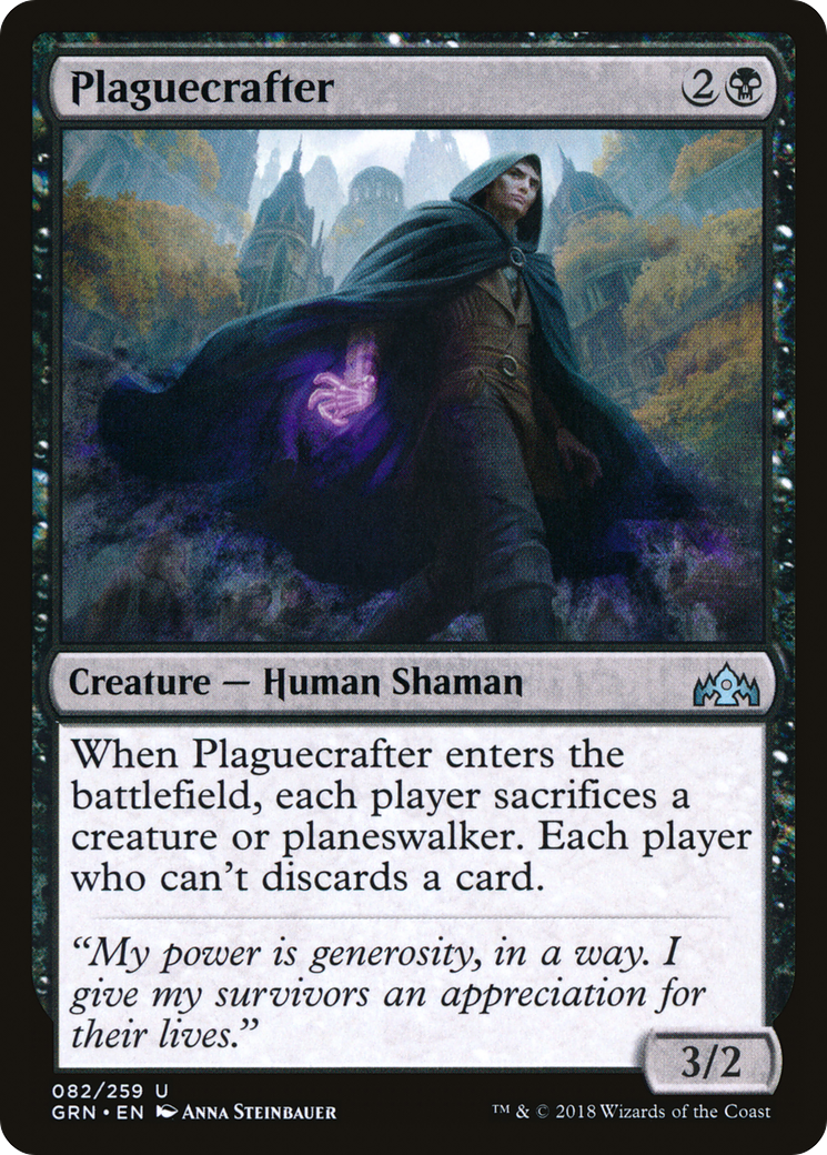 Plaguecrafter (082) Foil - Guilds of Ravnica