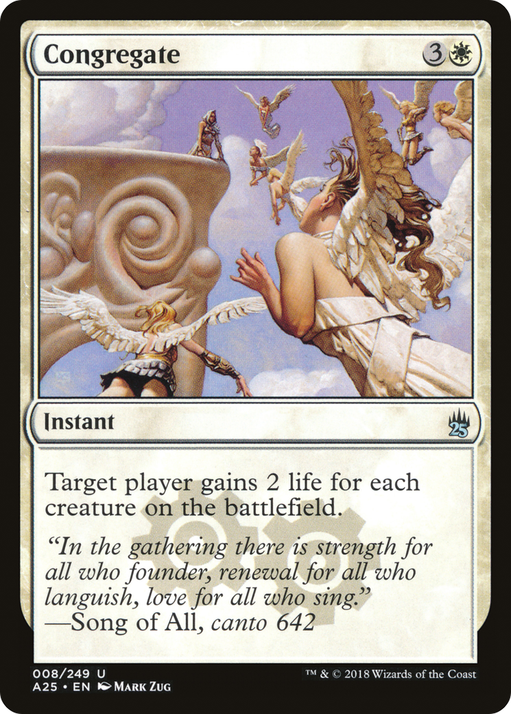 Congregate (008) - Masters 25