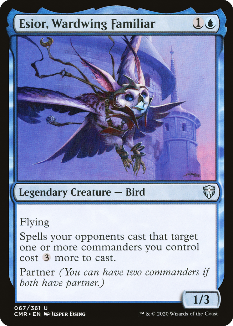 Esior, Wardwing Familiar (067) - Commander Legends