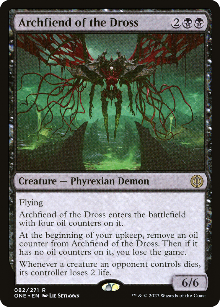 Archfiend of the Dross (082) Foil - Phyrexia: All Will Be One