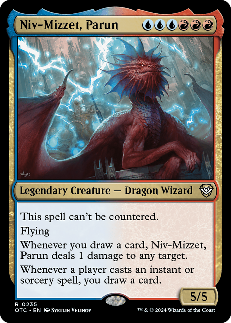Niv-Mizzet, Parun (235) - Outlaws of Thunder Junction Commander