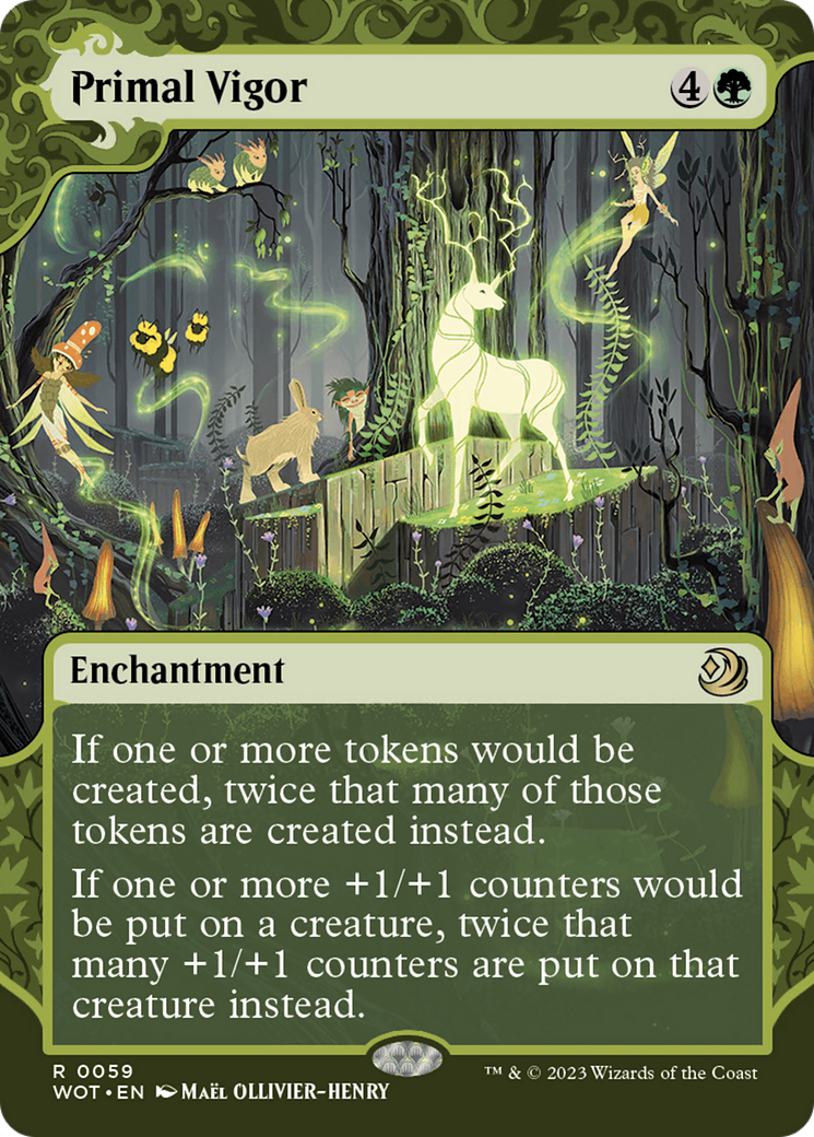 Primal Vigor (Showcase) (059) - Wilds of Eldraine: Enchanting Tales