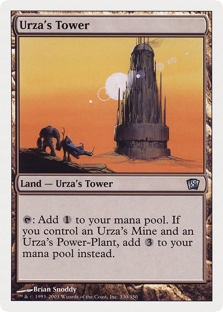 Urza's Tower (330) Foil - Eighth Edition