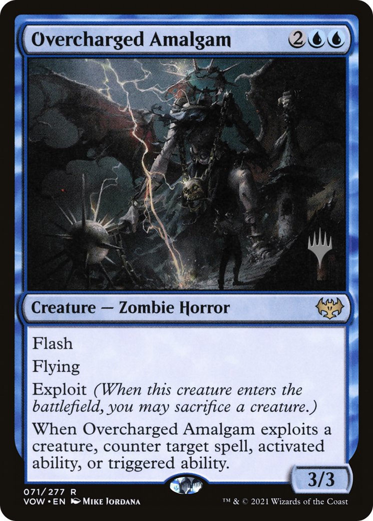 Overcharged Amalgam (071) Foil - Innistrad: Crimson Vow Promos