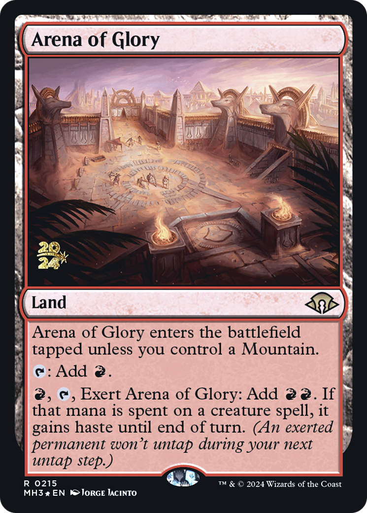 Arena of Glory (215) Foil - Modern Horizons 3 Promos