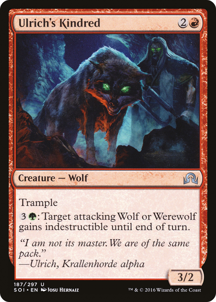 Ulrich's Kindred (187) - Shadows over Innistrad