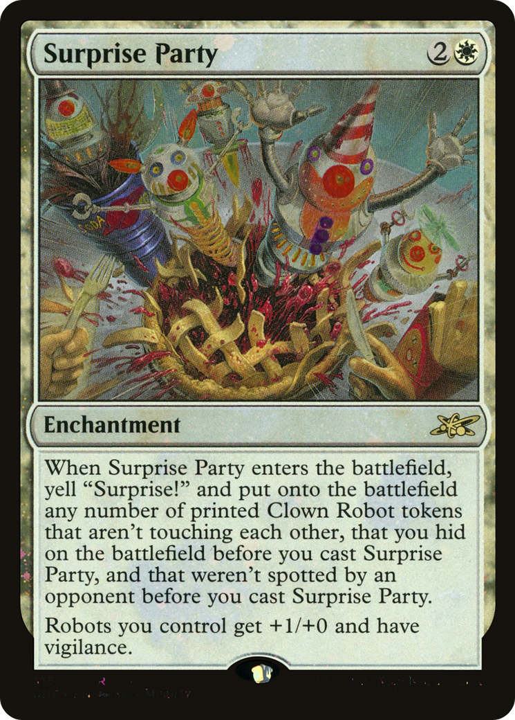 Surprise Party (Galaxy Foil) (315) Foil - Unfinity