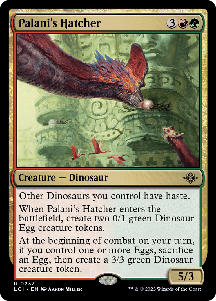 Palani's Hatcher (237) Foil - The Lost Caverns of Ixalan