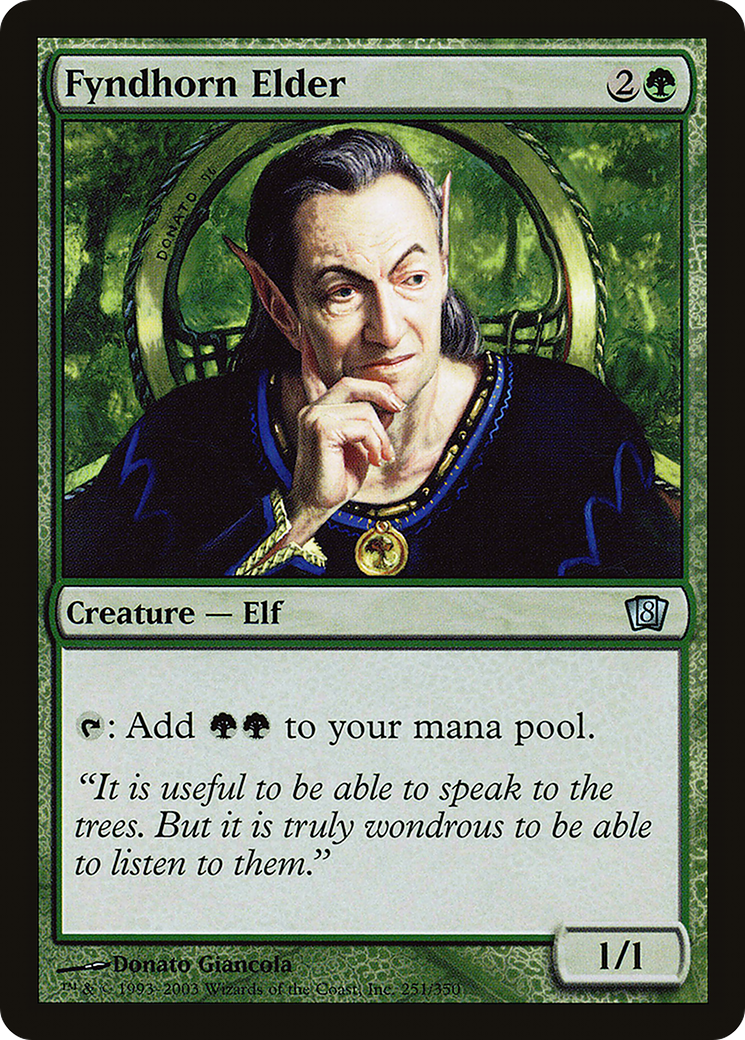 Fyndhorn Elder (251) - Eighth Edition