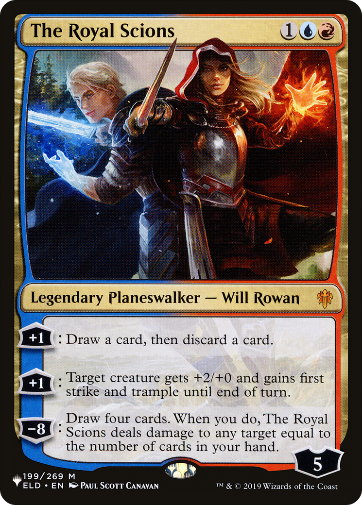 The Royal Scions (ELD-199) - The List