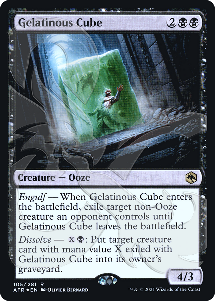 Gelatinous Cube (105) Foil - Adventures in the Forgotten Realms Promos