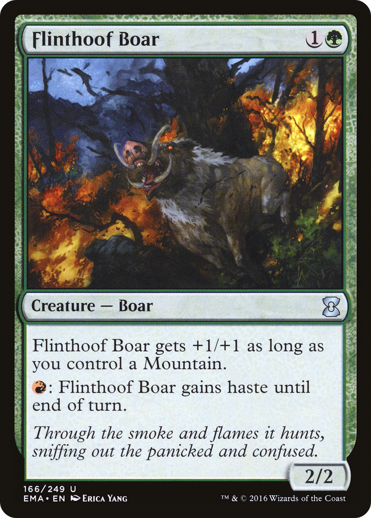Flinthoof Boar (166) - Eternal Masters