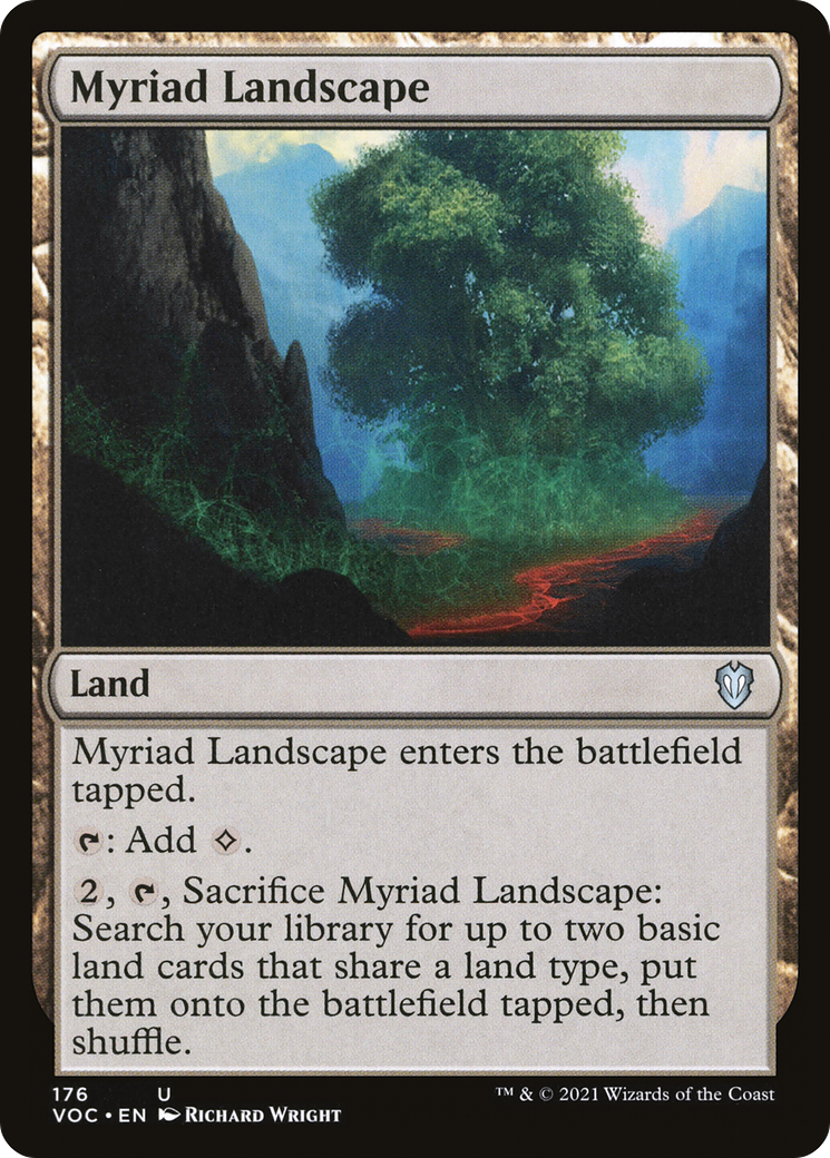Myriad Landscape (176) - Crimson Vow Commander