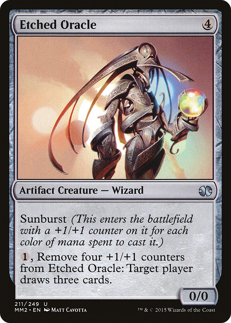 Etched Oracle (211) - Modern Masters 2015
