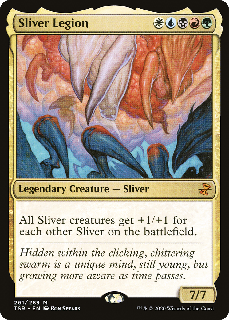 Sliver Legion (261) Foil - Time Spiral Remastered