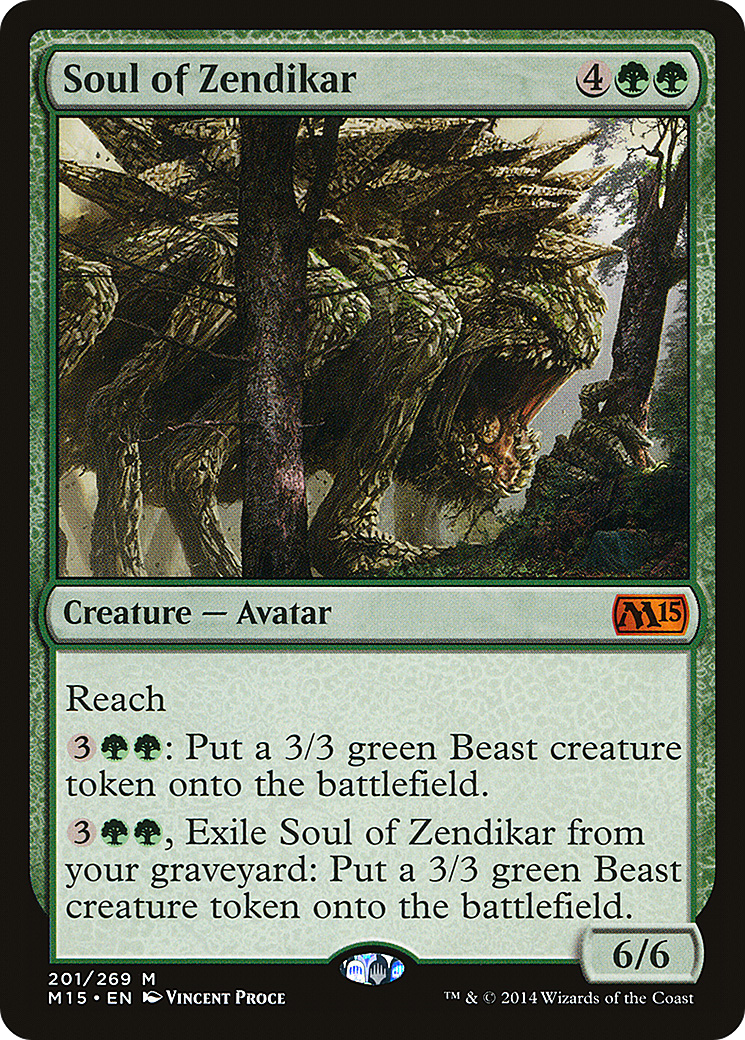 Soul of Zendikar (201) Foil - Magic 2015