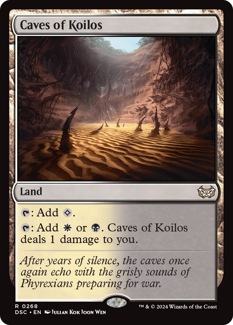 Caves of Koilos (268) - Duskmourn: House of Horror Commander