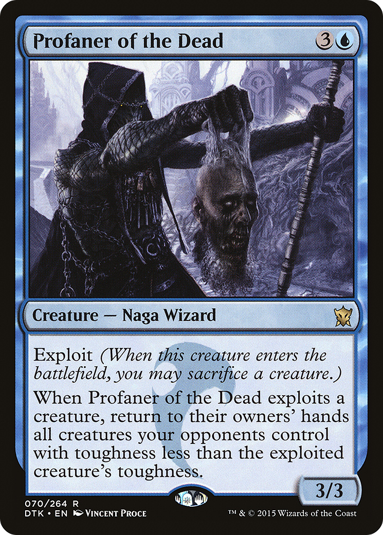 Profaner of the Dead (070) Foil - Dragons of Tarkir