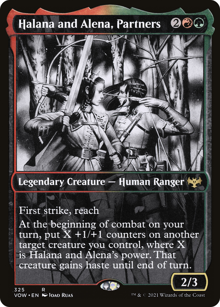 Halana and Alena, Partners (Showcase) (325) - Innistrad: Crimson Vow