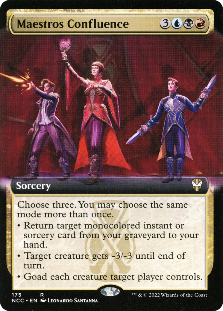 Maestros Confluence (Extended Art) (175) - New Capenna Commander