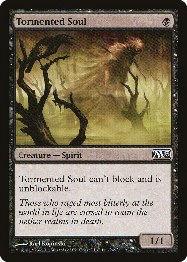 Tormented Soul (111) Foil - Magic 2013