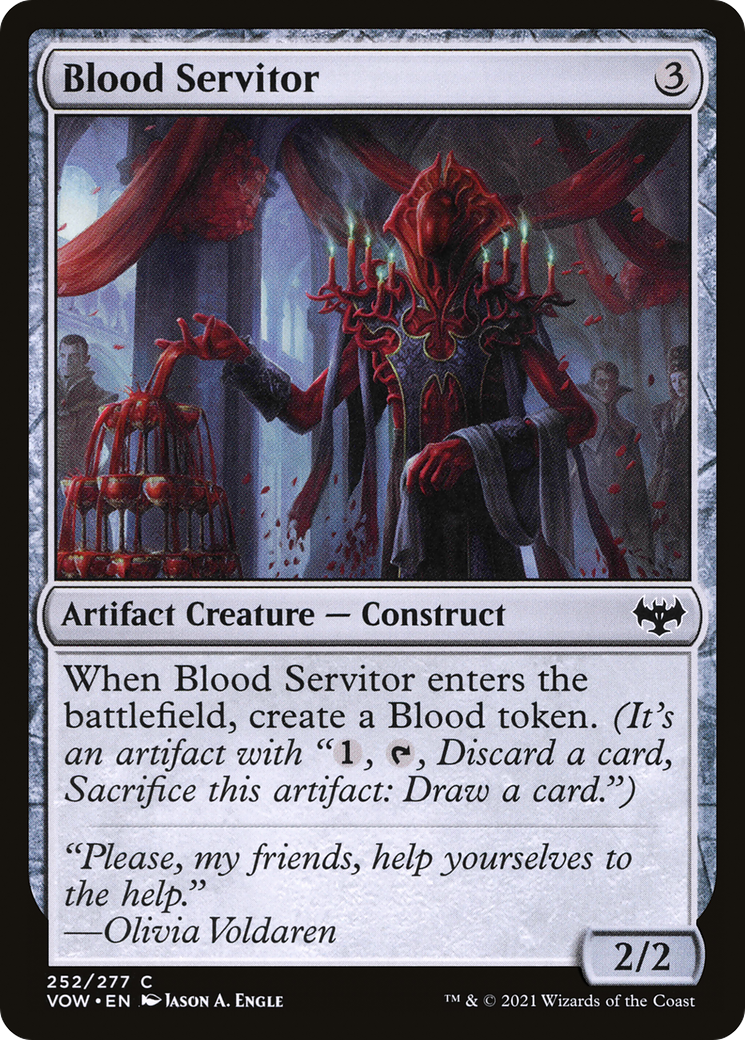 Blood Servitor (252) - Innistrad: Crimson Vow
