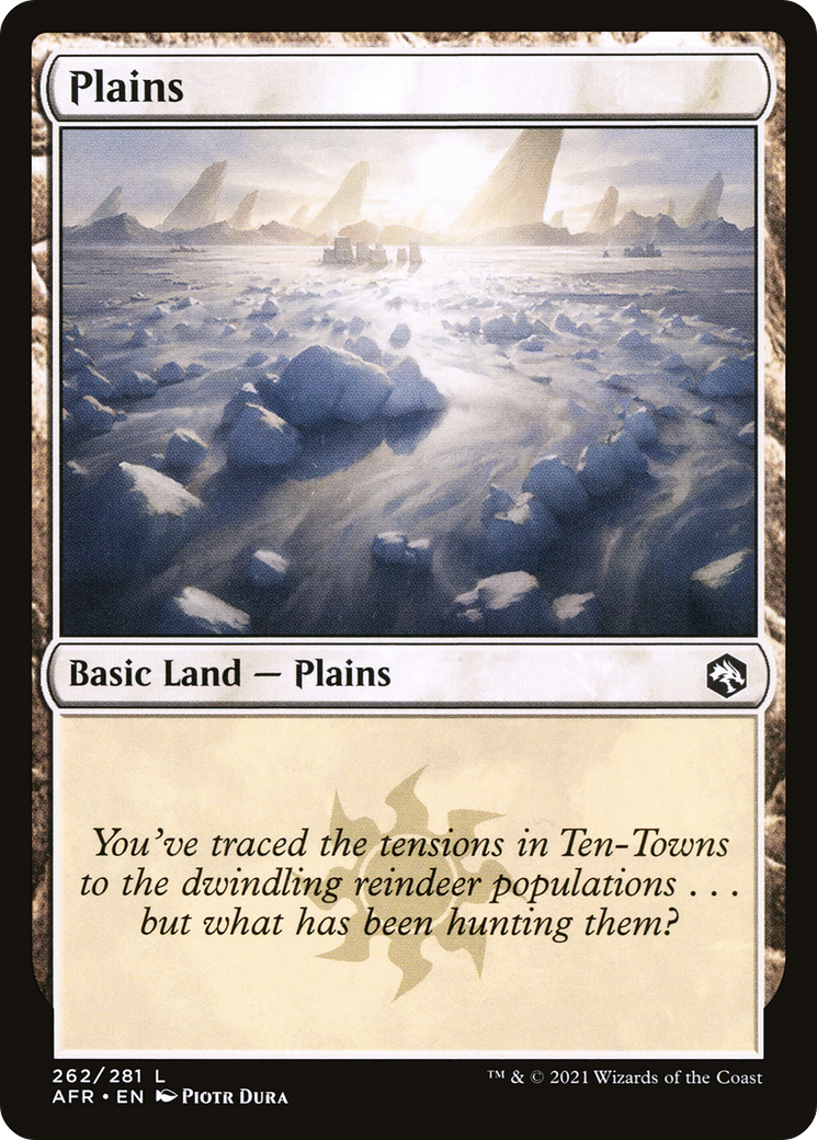 Plains (262) Foil - Adventures in the Forgotten Realms