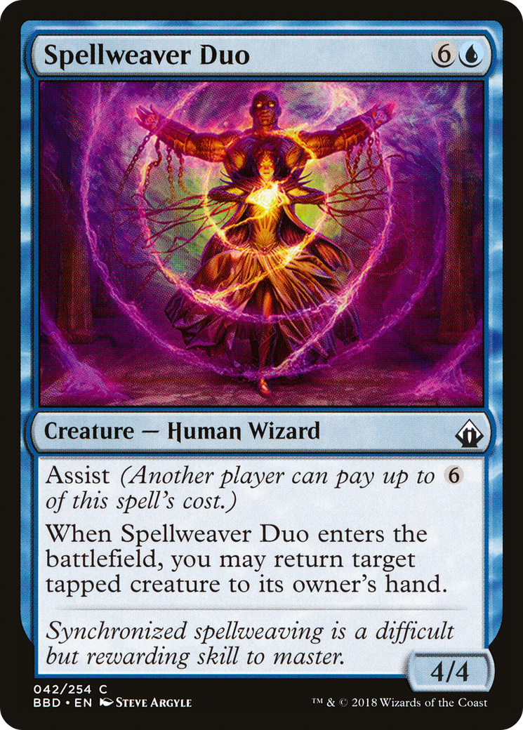 Spellweaver Duo (042) Foil - Battlebond