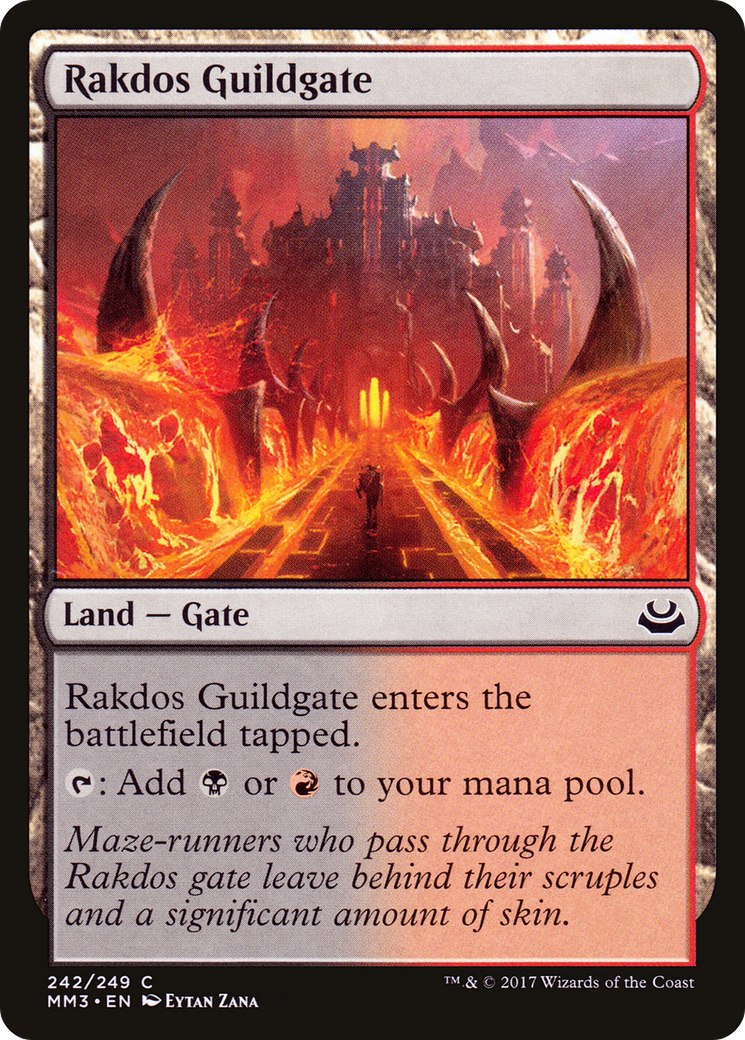 Rakdos Guildgate (242) Foil - Modern Masters 2017
